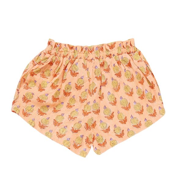 Girls Theodore Short in Orange Dahlia | Versatile Spring Staple | Pink Chicken - Picture 1 of 2